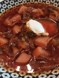 Swekolnik-Suppe mit Rote Bete Rezepthauptbild