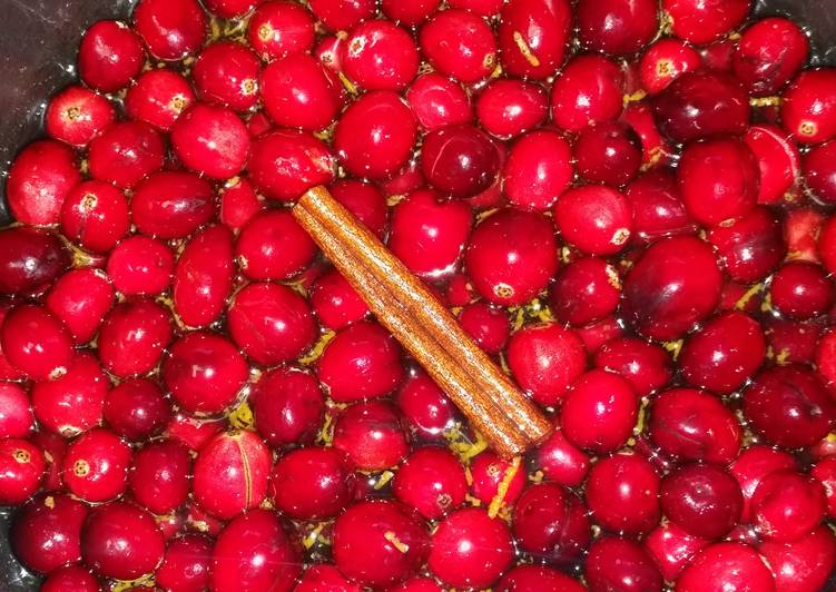 Steps to Prepare Any-night-of-the-week Orange Cranberry Relish!