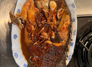 醬燒吳郭魚 的食譜成品照片