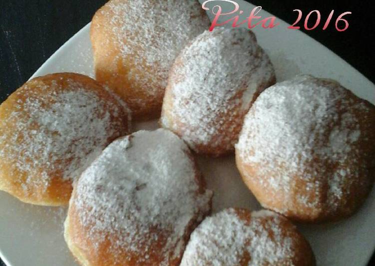 Donat tanpa kentang isi coklat