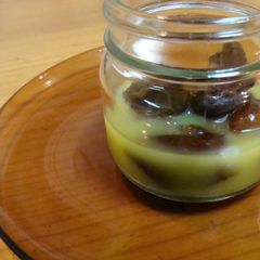 A picture of Dates Pickled in Orange Juice.