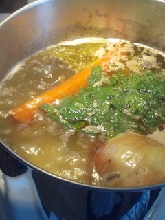 A picture of My Grandmothers Chicken Soup!.