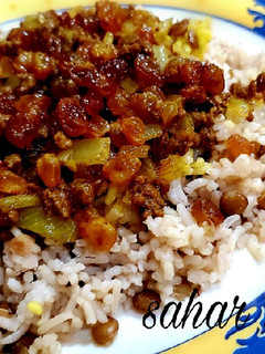 عکسی از دستور عدس پلو