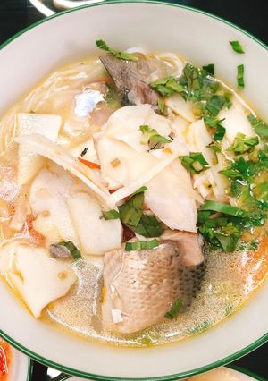 Hình của món Cá chua nấu măng chua.