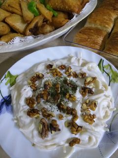 صورة لوصفة معكرونة باللبن 😋