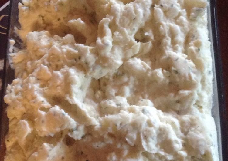 Recipe of Appetizing Creamy Mashed Potatoes