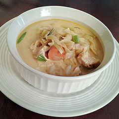 A picture of Creamy Chicken Noodle Soup.