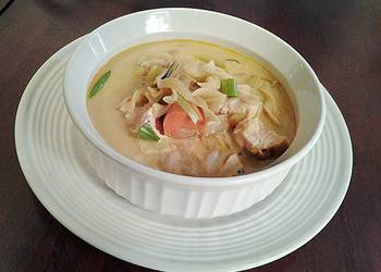 Popular Recipe Creamy Chicken Noodle Soup Very Delicious