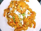 Udang Crispy Saus Telur Asin