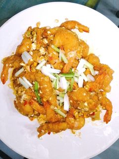 Foto resep Udang Crispy Saus Telur Asin