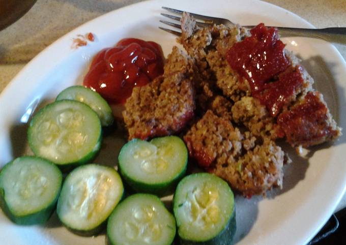 Recipe of Super Quick Homemade Meatloaf (my way)