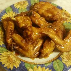 A picture of Vietnamese inspired Chicken Wings.