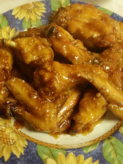 A picture of Vietnamese inspired Chicken Wings.