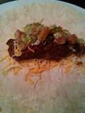 Southwestern Beef & Bean Burger Wraps