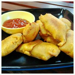 Raw Banana Fritters A picture of Raw Banana Fritters.