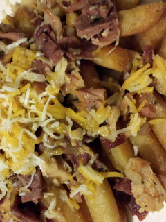 A picture of Elisa's Loaded Fries.