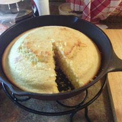 A picture of Home Made Corn Bread.