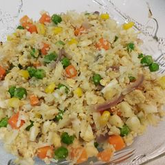A picture of Cauliflower Fried Rice- Chinese Style.