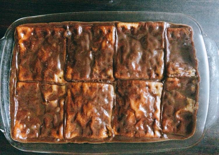 Puding Coklat Roti Cabin