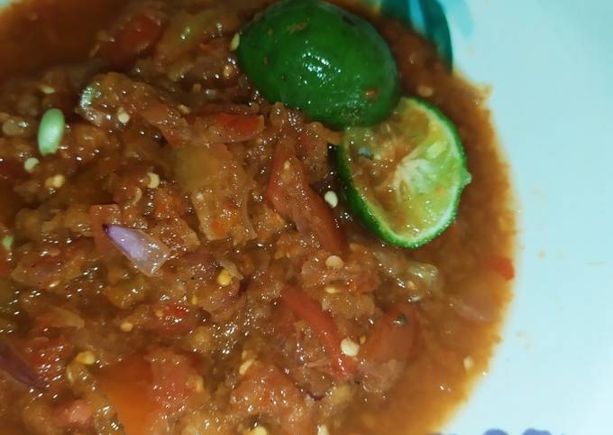 12. Sambal Matah Uleg Simple