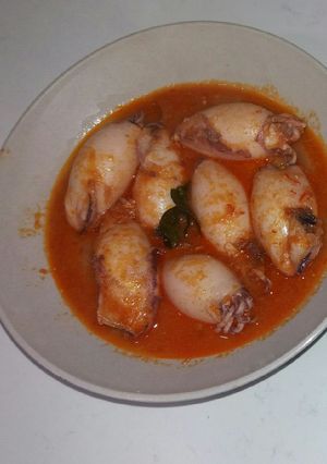Foto resep Cumi isi tahu