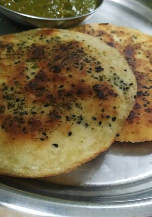 A picture of Bread Kulcha On TAVA.