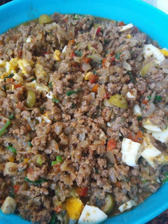 Una foto de Relleno para empanadas de carne picada