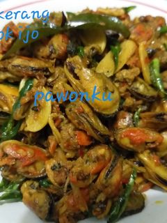 Foto resep 105.Tumis Kerang Cabe Ijo