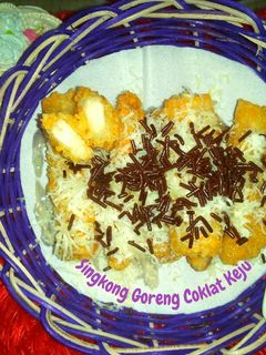Foto resep Singkong Goreng Coklat Keju 🍭🍛