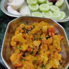 A picture of Pethe ki sabji.