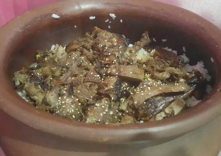 Bagaimana Membuat Nasi Duck Roasted by hitara kitchen, Menggugah Selera
