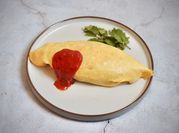 A picture of sriracha ketchup