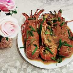 รูปของ Lobster asam manis