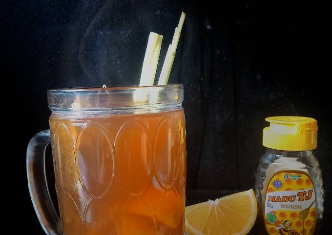 Resep memasak Lemongrass honey tea yang menggugah selera