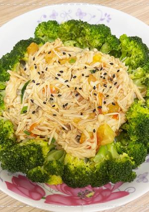 番茄金針菇 的食譜成品照片