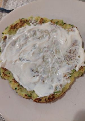 Cukkinilepény recept fotója