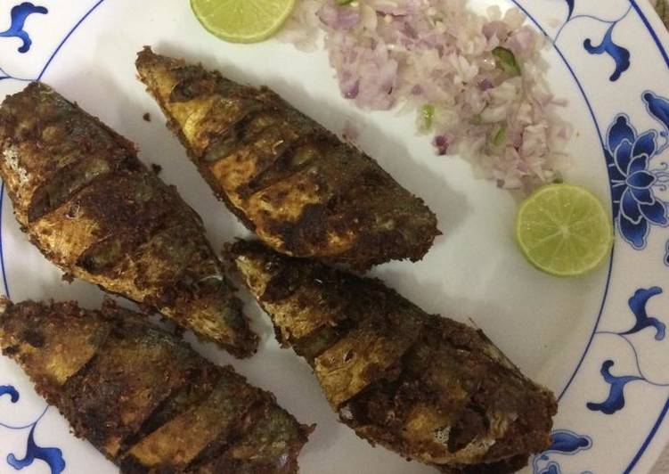 Rice flour
Kurkari crispy fried fish