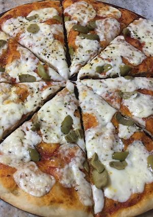 Una foto de Masa líquida para pizza esponjosa