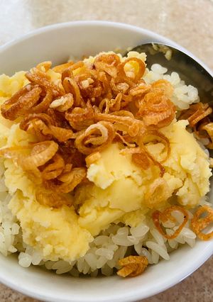 Hình của món XÔI XÉO HÀ NỘI ngày mưa thì còn gì bằng nhỉ 🍚🤤.