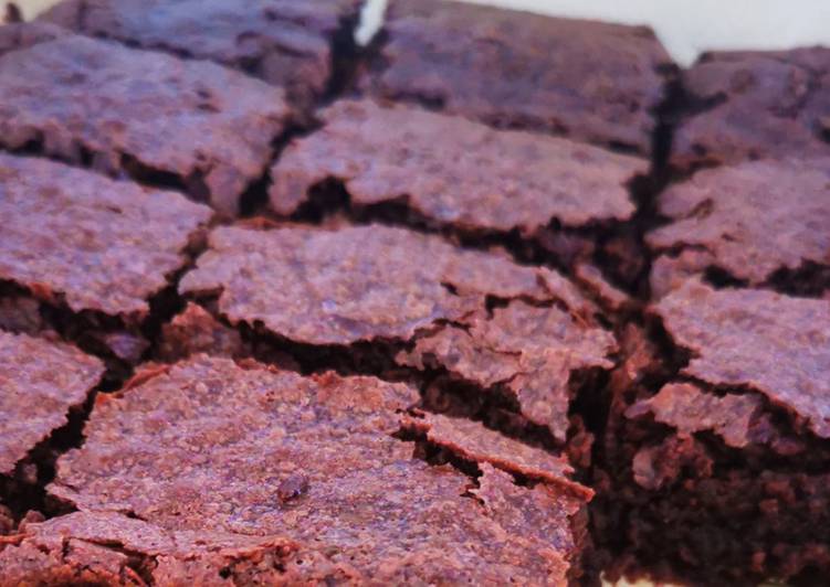 Recipe of Quick Fudgy Cocoa Brownies (gluten free)