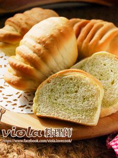抹茶麵包 的食譜成品照片