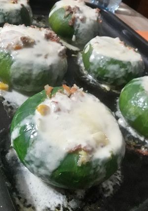 Una foto de Zapallitos Rellenos con Mucho quesoooo