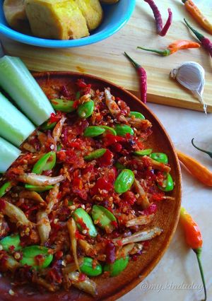 Foto resep Sambel Layah Teri Pete