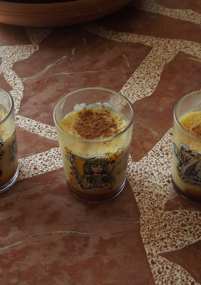 Una foto de Natillas sin gluten