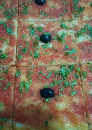 صورة لوصفة بيتزا كاري 🍕🍕