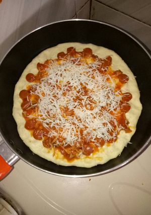 Foto resep Pizza teplon asli enak