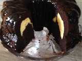 light chocolate gateau