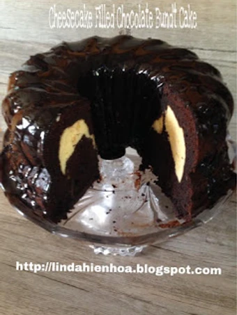 Easy Ways Prepare|Recipe} Cheese cake filled chocolate bundt cake! the Delicious, Appealing