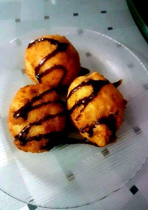 A picture of Ice cream pakoda.