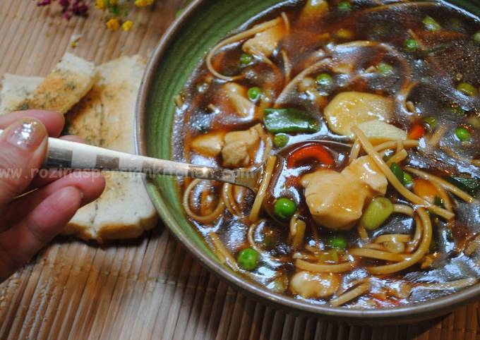 Steps to Make Any-night-of-the-week Chicken noodle soup